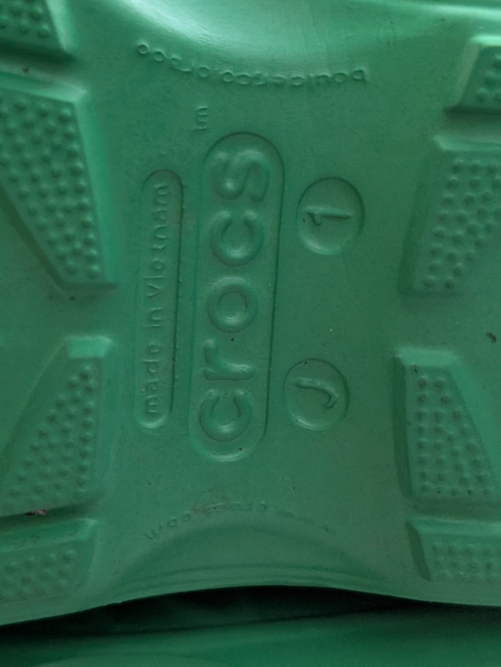CROCS Kids Green Rain Boots - Picture 8 of 14
